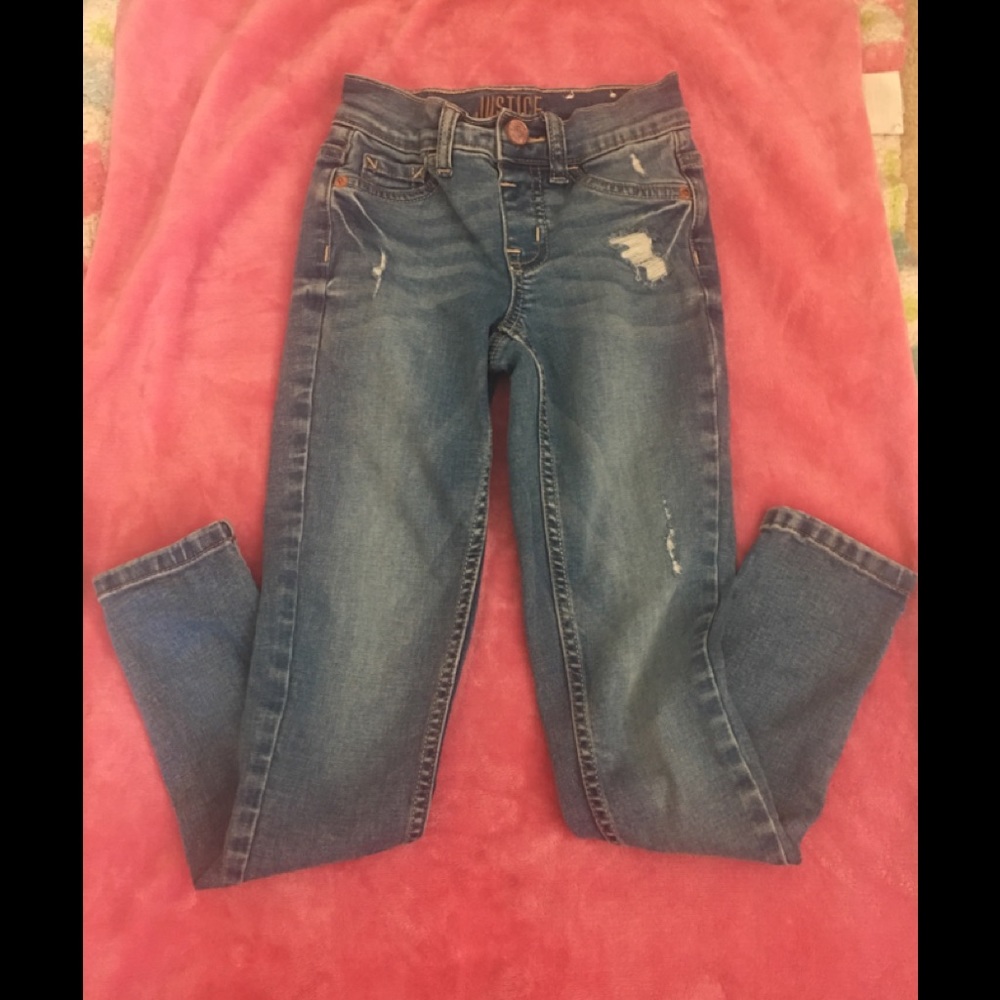JUSTICE Girls Denim Jeans